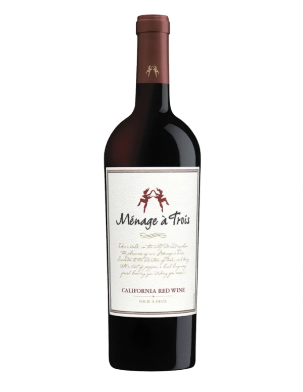 MENAGE A TROIS RED WINE 750ML