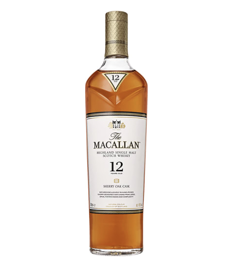Macallan 12 Year Sherry Oak Single Malt Scotch Whisky 750ML