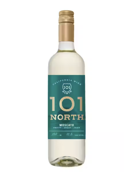 101 North™ Moscato California Wine, 750mL Bottle