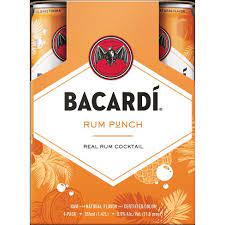 Bacardi Rum Punch 4 Pack