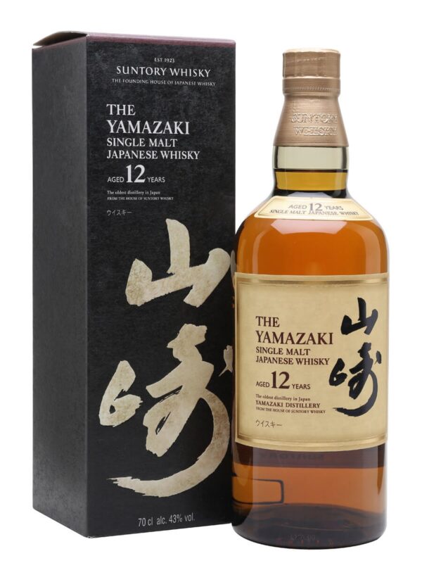 Yamazaki 12 Year Old Japanese Single Malt Whisky 750 ML